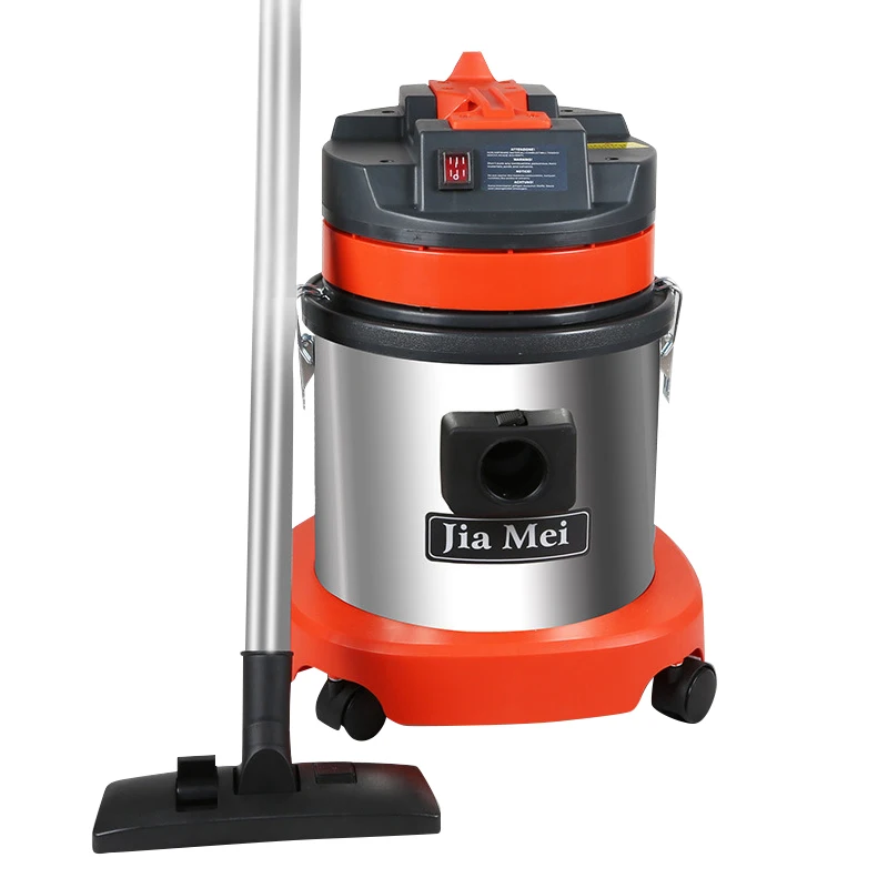 15L Household Vacuum Cleaner Vacuum Cleaner Wet and Dry Stainless Steel Bucket Type
