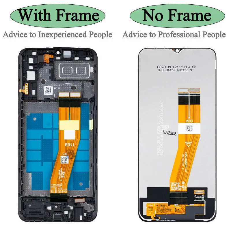 ЖК-дисплей для Samsung Galaxy A02/A022 A03 Core/A032 A04E/A402 A04/A045 A05/A55 A05S/A057 A10S A14/A145 A20E/A202 A22/A226 A23 дисплей