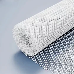 Durable Outdoor Balcony Protection Net with Clean and Efficient 0.8mm Mesh - 50x500cm (White)