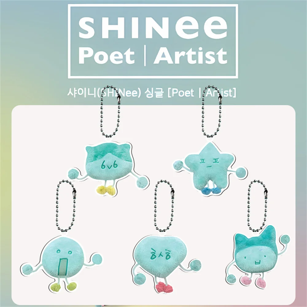 KPOP SHINee Acrylic Keychain Poet Artist Album Doll Bag Pendant