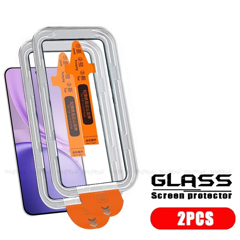 Premium Tempered Glass Screen Protector - Full Cover, 9H Hardness, Dust-Free