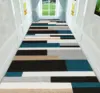 Nordic Modern Villa Long Corridor Carpet Runner Hall Passageway Home Large Rugs Stairway Comfortable Durable Washable Floor Mat 2