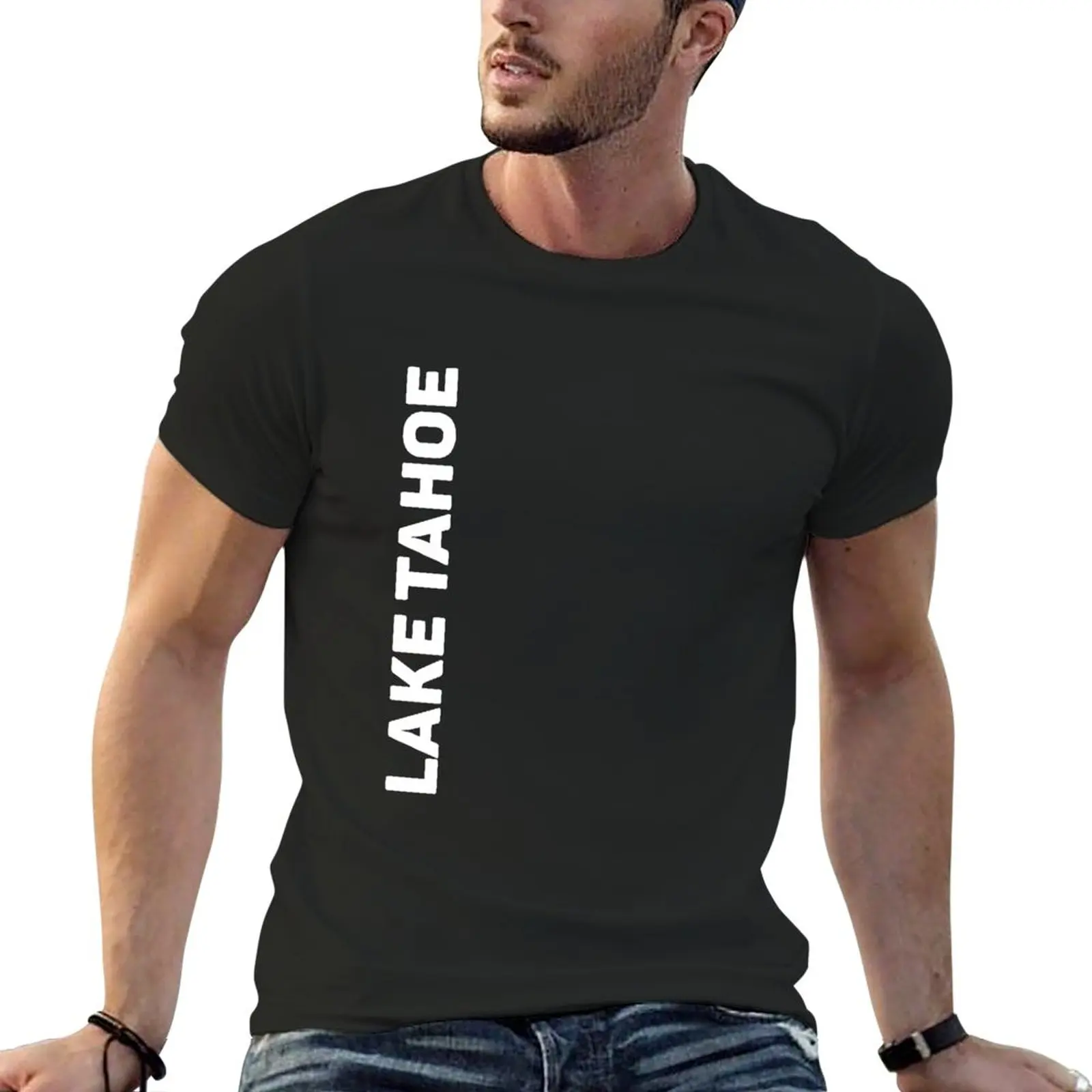 

New Lake Tahoe T-Shirt quick-drying t-shirt anime clothes tshirts for men