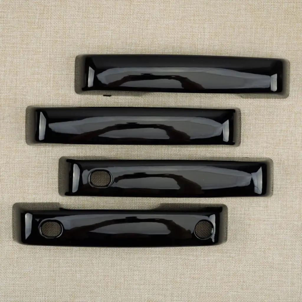 

4 шт./компл. глянцевая черная обложка ABS для Ford F150 4 Door 2021 2022