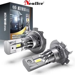 2x H7 Led Canbus No Error Headlight 360 ° H18 Car Bulbs 12v 55w Diode Lamps High Power For VW T4 T5 Passat B6 B5 B7 Cc B8 Golf 7