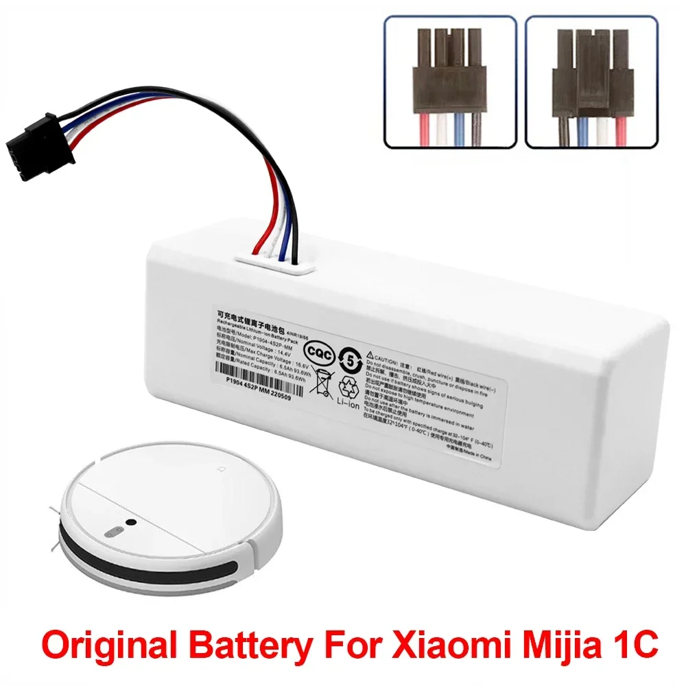 

for mijia Robot Battery 1C P1904-4S1P-MM Mijia Mi Vacuum Cleaner Sweeping Mopping Robot Replacement Battery G1