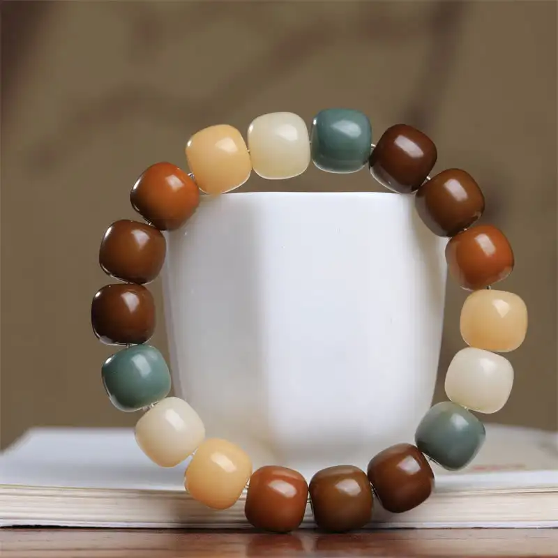 

Multicolored Bodhi Seed Keep Away Evil Spirits Bracelet evil eye bracelet