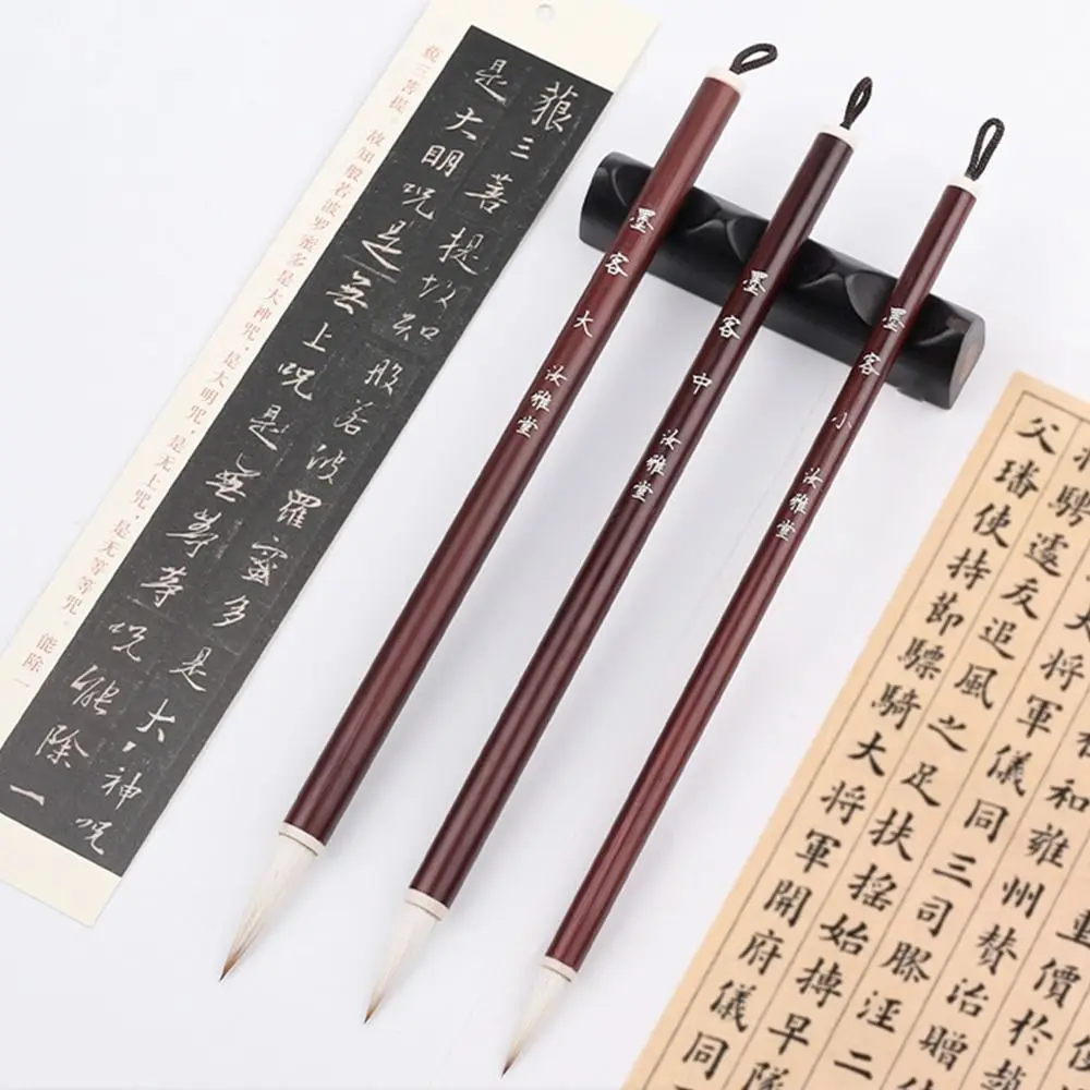 

Traditional Chinese Calligraphy Brush Oil Painting Wolf hair Art Paint Brush High-end Oil Watercolor Scriptures Writing Brush