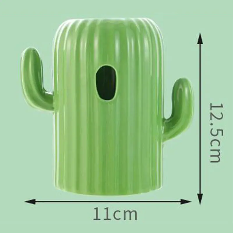 Cactus Food Bowl & Bath Tub with Water Bottle Holder 4