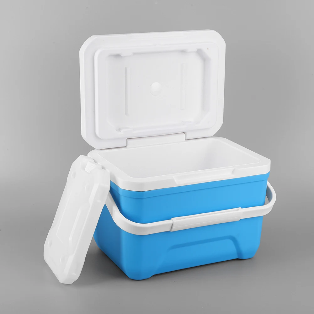 6L Cooler Box Portable Camping Refrigerator Incubator Large Capacity Car Ice Bucket Heat Preservation Camping BBQ Tools Fridge