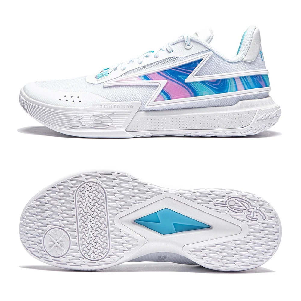 thumbnail image 1 of Zapatillas de baloncesto para hombre Li-Ning GENERATION Z On Court, transpirables, con forro acolchado y suela de goma, zapatillas de equipo básicas Son of Flash ABPU027, 1 of 5