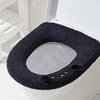 A60Z Top Plush Bathroom Mat Thickened Domestic Toilet Cushion Washable Toilet Seat Pad 5