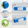Replacement Battery 6800mAh for Ecovacs Deebot Ozmo 900,901,905,920,930,937,N8,N8 Pro Li-ION 14.4V Robot Vacuum Cleaner Battery 3