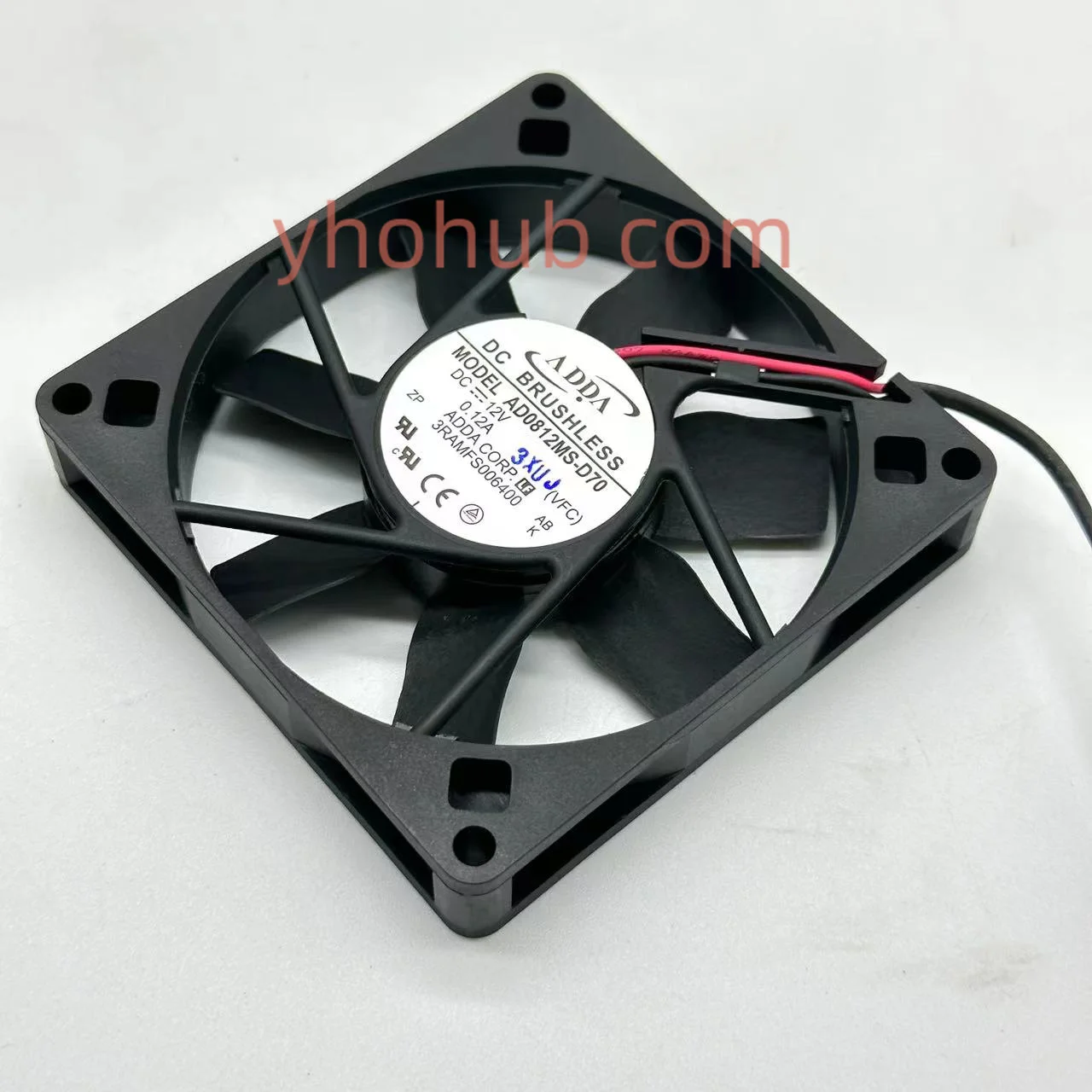 

Охлаждающий вентилятор для сервера ADDA AD0812MS-D70 DC 12 В 0.12A 80x80x15 мм