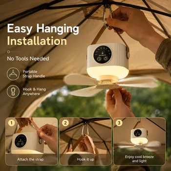 Portable Camping Fan 1