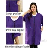 Apron Short Sleeved Fabric Women's Waterproof And Oil Resistant  Kitchen And Home Coat Work Clothes  Pet Clothing Two Way Zipper 3