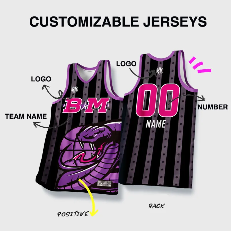 thumbnail image 1 of Camisetas de baloncesto BASKETMAN para hombre, con estampado de animales por sublimación completa, personalizables, con nombre del equipo, número y logotipo, chándales para hombre, 1 of 4