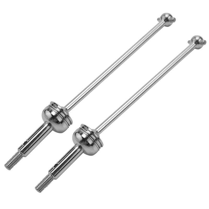 

4Pcs Front CVD Universal Drive Shaft & Rear Dog Bone for 144001 1/14 RC Drift Car Parts