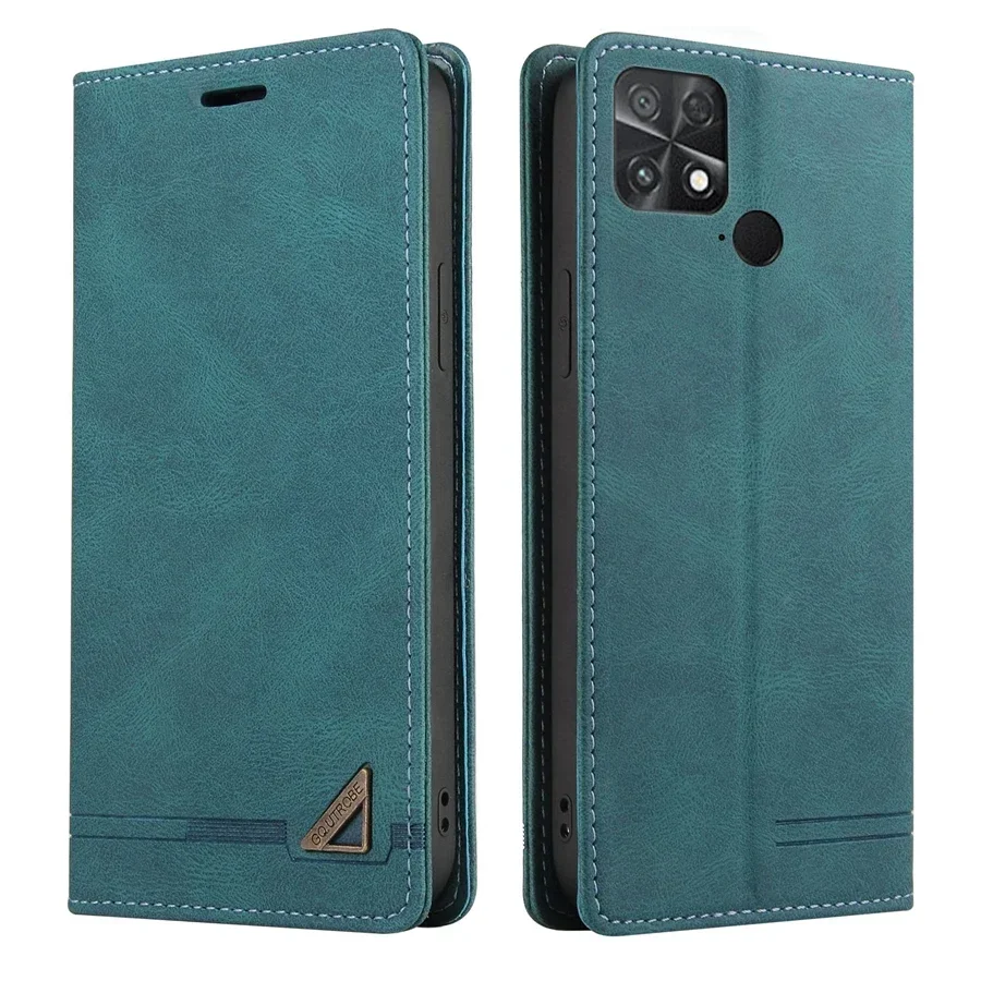 Leather Wallet Case for Xiaomi Poco X6 Pro M6 F6 C65 X5 F5 M5s C40 X4 GT F4 M4 Pro X3 NFC F3 M3 13T 14T leather wallet case leather case leather phone case phone case