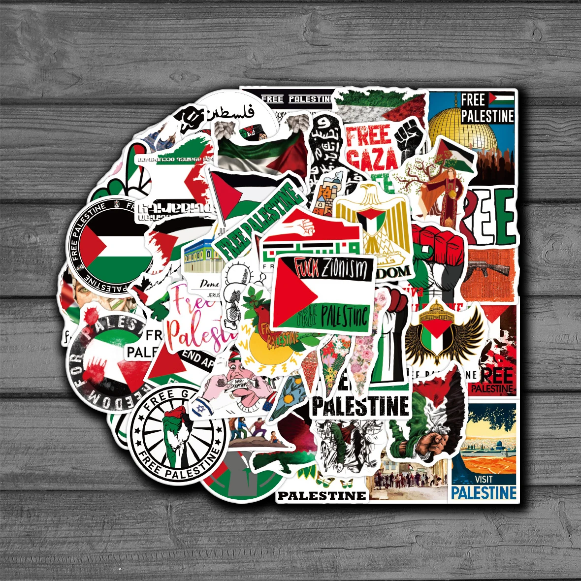 

50Pcs The Pakistan Stickers PVC stickers Movie Wall Stickers Clear Image Home Decoration