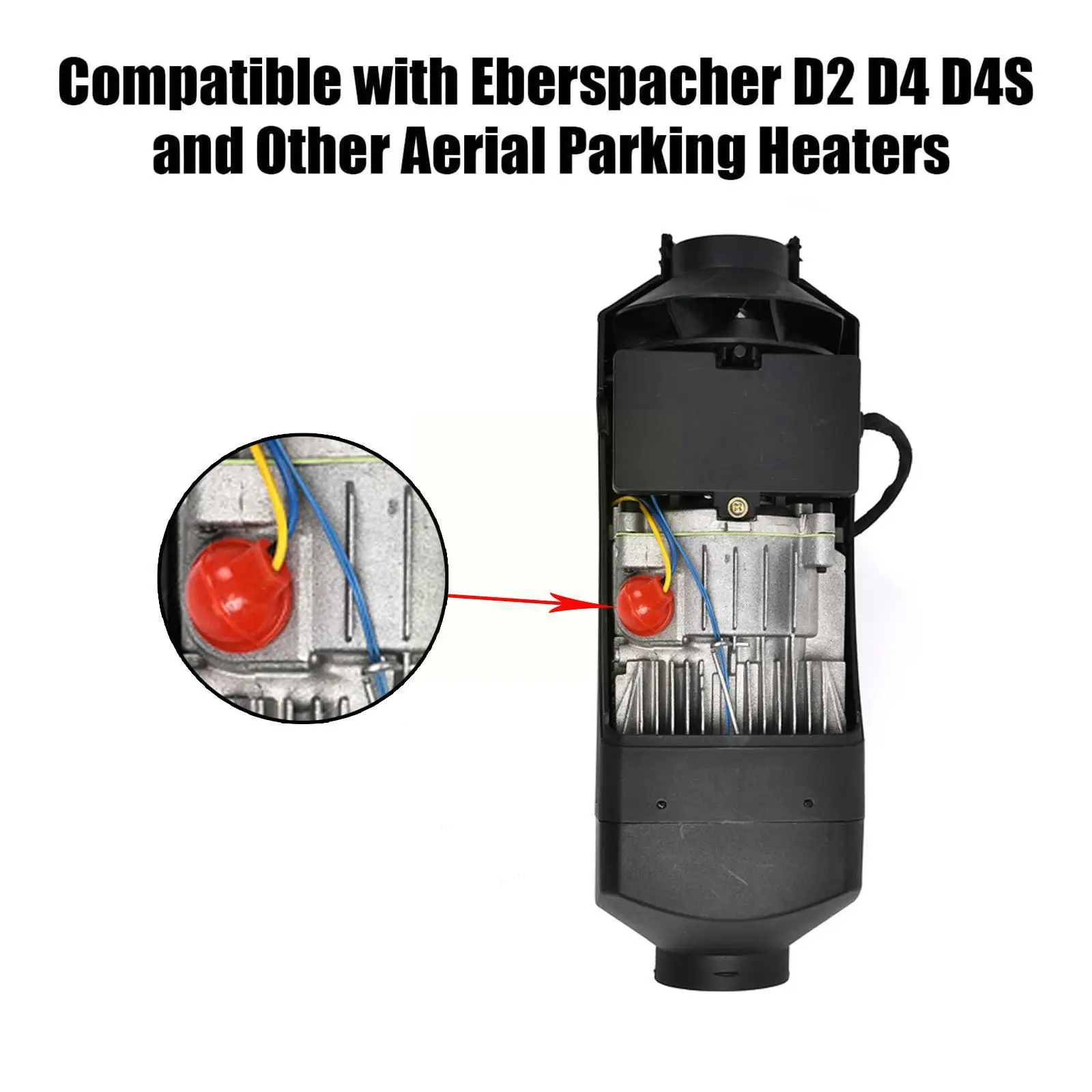 자동차 에어 히터 가스켓, 세라믹 글로우 플러그, Webasto Eberspacher 히터, 2kw, 5kw, 공기 주차 히터, Z5g4, 12V, 세트당 7 개