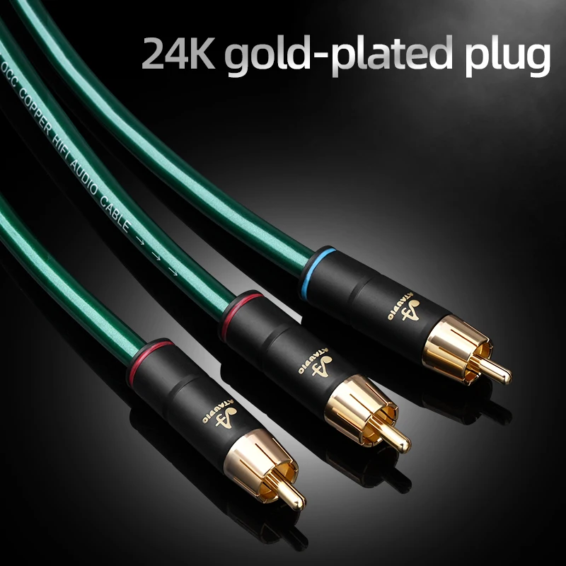 ATAUDIO Hifi rca to 2rca Y ,  Y ̺,  ̺ Rca to 2rca ̺