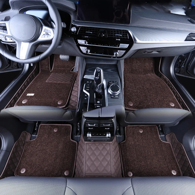 Luxury Quality Car Floor Mats For BMW X1 X2 X3 X4 X5 X6 X7 e83 E70 F25