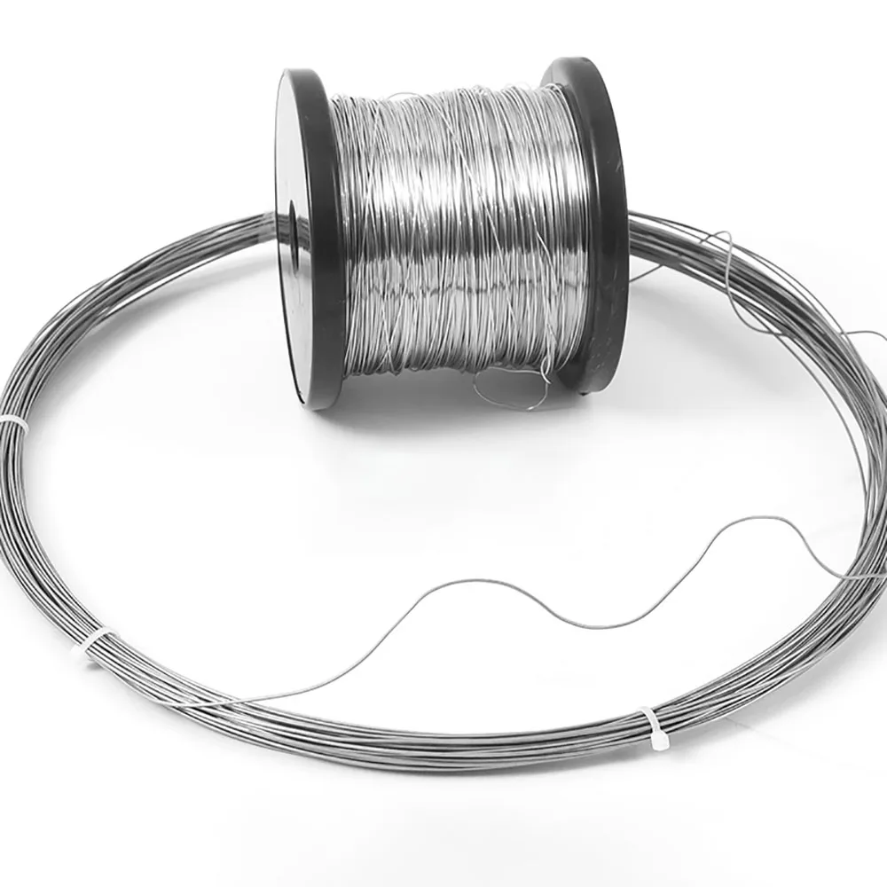 1/5/10Meter 0.2mm - 3mm 304 Stainless Steel Rope Single Bright Hard Wire Various Lengths