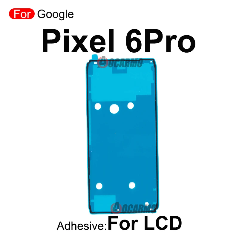 Aocarmo pro google pixel 6 pro 6pro přední LCD displej lepidlo lepidlo nálepka páska lepidlo náhrada pats