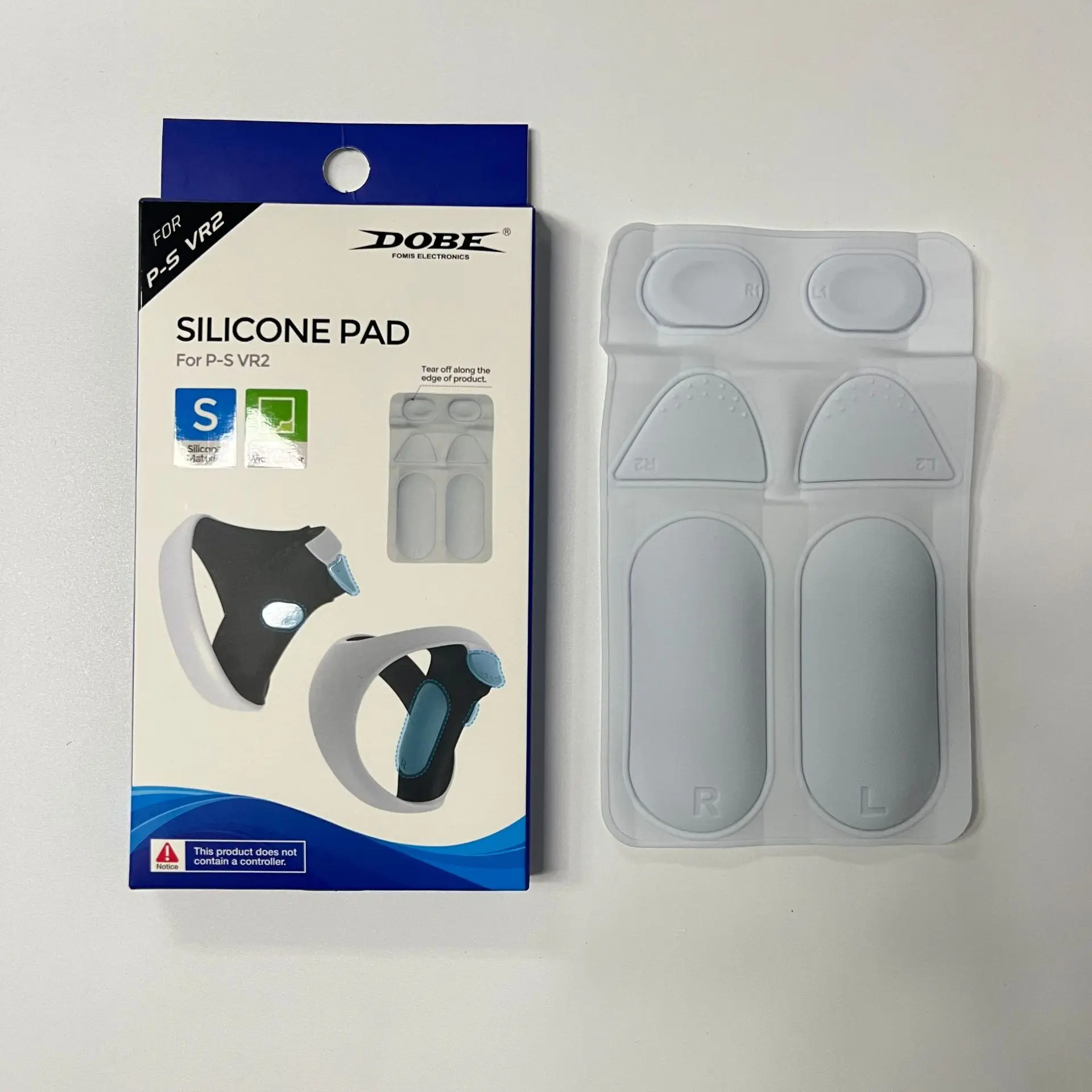 Per Ps5 Vr2 Maniglia Di Gioco Pad In Silicone Antiscivolo Pad Di Protezione Chiave 6 In 1 Vr Adesivo Chiave Antiscivolo Tp5-2512