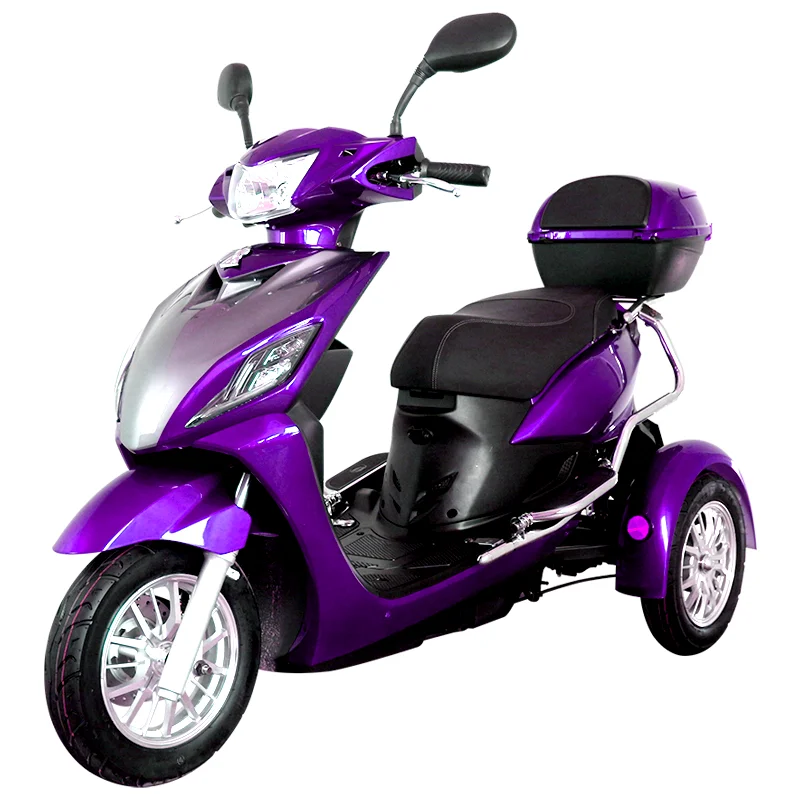 

Customizable manufacturer CE H2 60V 500W Leisure electric tricycle china