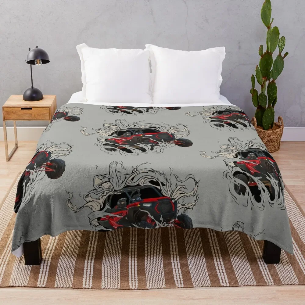 

RZR Rippin' xp turbo graphic Throw Blanket Decorative Sofa For Decorative Sofa Soft Beds Blankets