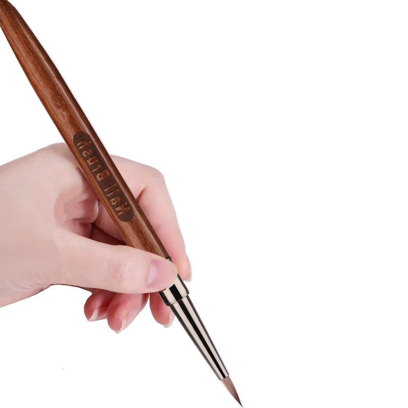 12Style Different Colored Handle Nail Acrylic Brush Liquid Powder DIY Nail Drawing Nail Art Bruses 5
