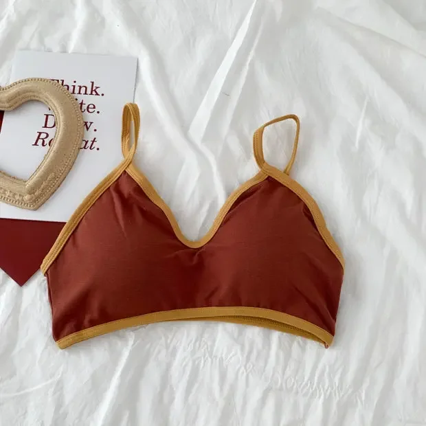 Girls Bra Tube Tops Cotton Teenager Underwear Summer Lingerie Training Sport Kids Brassiere Bra