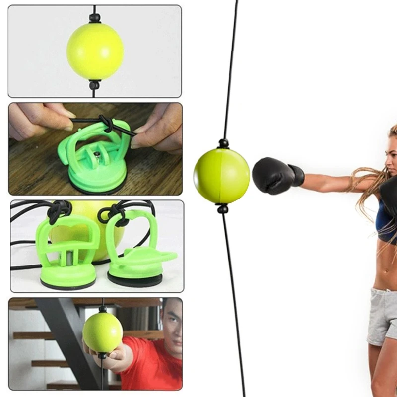 Boxing Ball, Boxing Trainer Suction Cup Suspension Type Ball Speed Train Ball Training