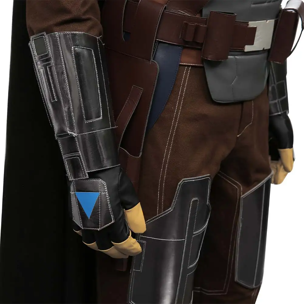Game Cosplay Props Din Djarin Gloves TV Bounty Hunter Cosplay Fantasy Costume Accessories Adult Men Roleplay Fantasia Props Male Halloween Decor