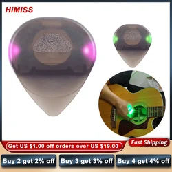 Guitar Picks Pendant Acoustic Folk Guitar Plectrum Electric Guitar Picks LED Glowing Picks Musical Instrument Accessories