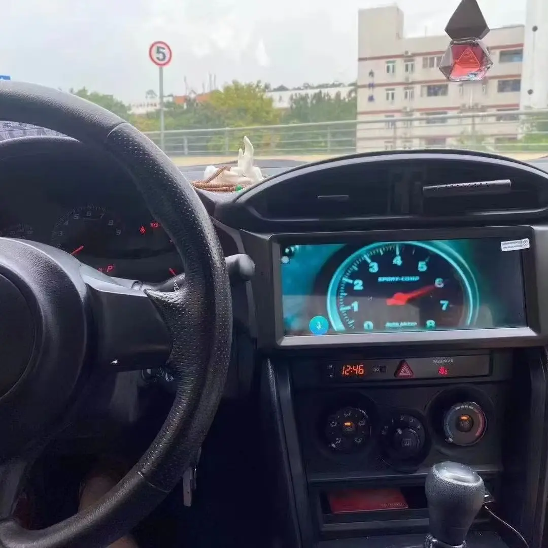 Grupo de instrumentos digitales de 12,3 pulgadas para Subaru BRZ, Toyota86 2012-2021, velocímetro LCD para coche, odómetro, pantalla de tablero carplay 5