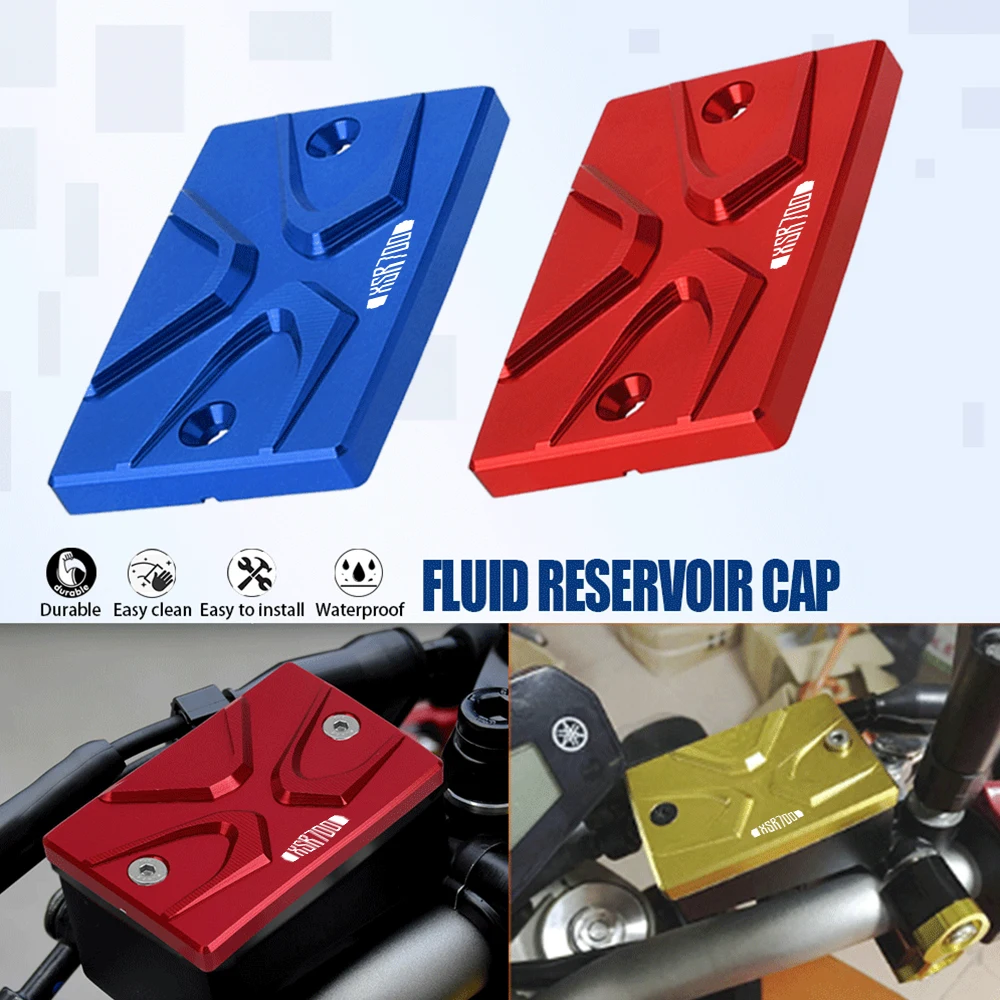 

Motorcycle Accessories For YAMAHA XSR 700 2016-2020 2019 2018 2017 XSR700 Reservoir Tank Cover Caps Fluid Reservoir Cap Parts
