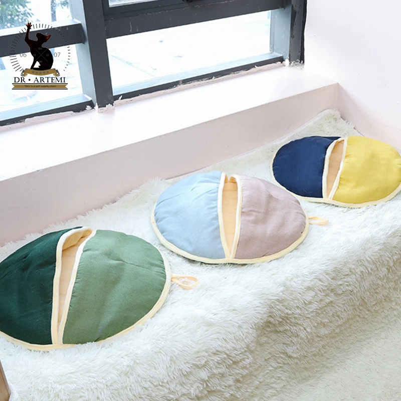 Soft Cat Bed Mats Kitten Sleep Blanket Home Double Sided Pad Floor Rugs For Puppy Pets Dog Cat Bed Mat
