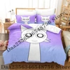 Sprunki Bedding Set Single Twin Full Queen King Size Bed Set Adult Kid Bedroom Duvetcover Sets 3D Print Anime Bed Sheet Set 5