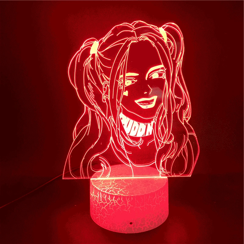 Фигурка героя отряда самоубийц DC аниме Harley Quinn цветные меняющие цвет