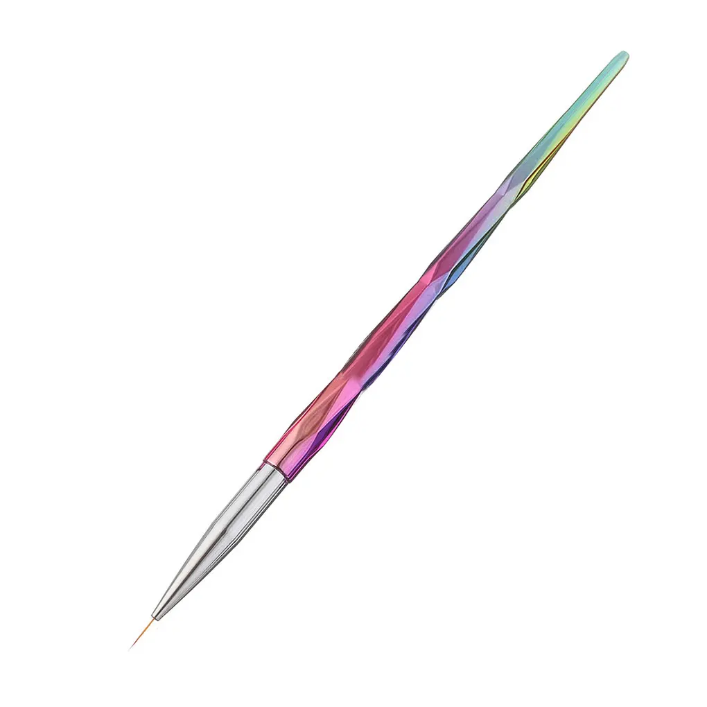 

Nail Art Liner Painting Pen 3D Tips DIY Acrylic UV Gel Brushes Drawing Flower Line Grid French Design Manicure Tool