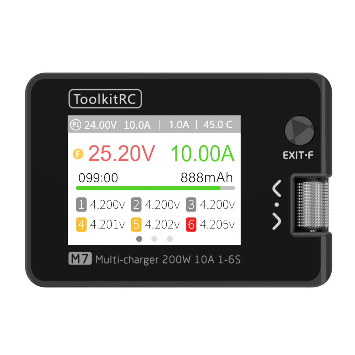 ToolkitRC M7 200W 10A DC 뷱  , 1-6S Lipo ͸,   ˻ ESC ׽ ű Si 