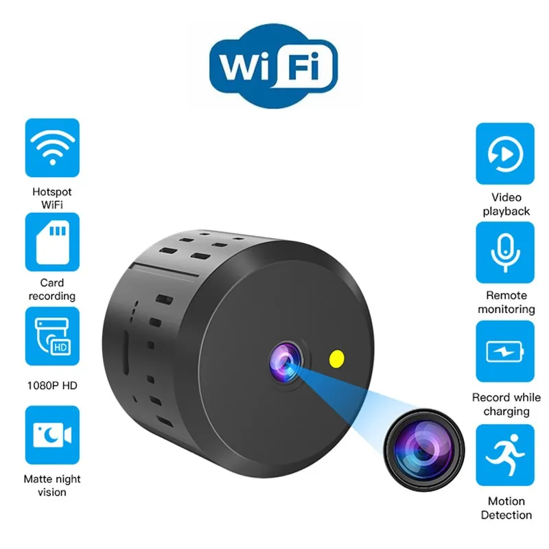 X12 Mini Camera WiFi Wireless 1080P HD Ip Camaras Night Vision Smart