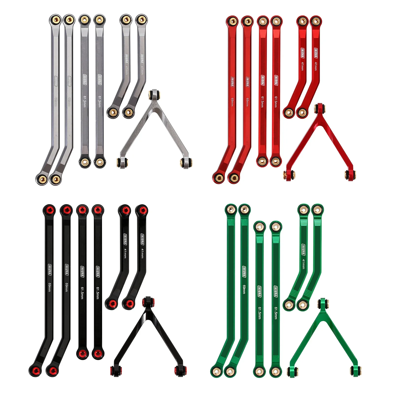 Scx24 Deadbolt High Clearance Links | Axial Scx24 Deadbolt