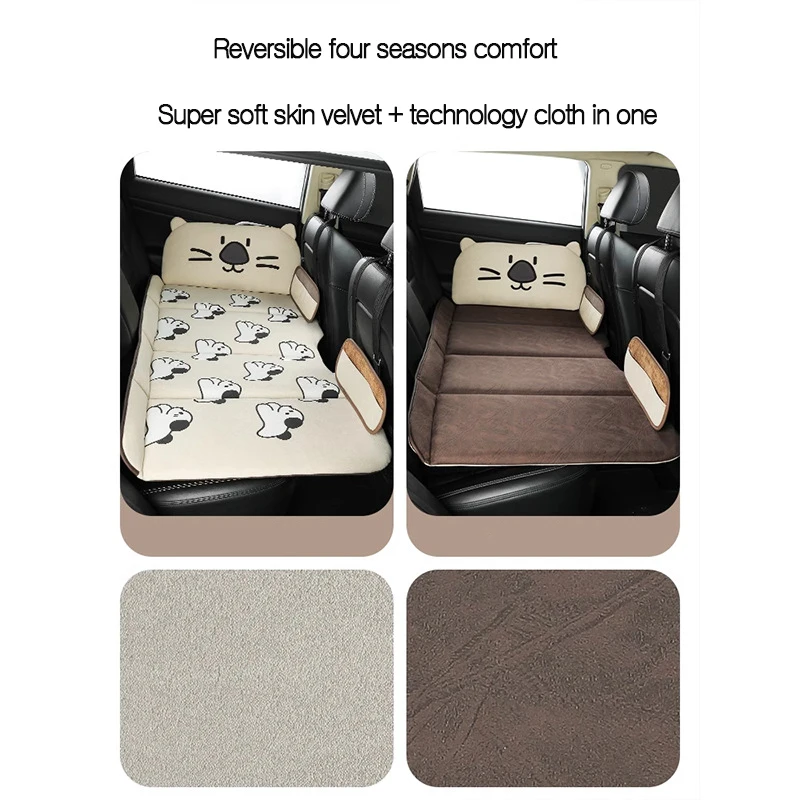 Car Summer car rollaway bed rear seat car mattress rear passenger travel bed SUV sleeping mat in sleep