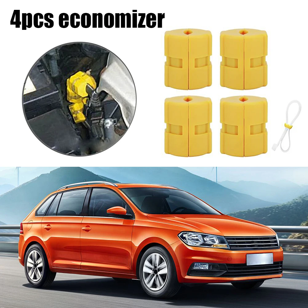 Fuel Saver 4Pcs Magnetized Oil Auto Fuel Economy XP-2 Vehicle Energy Saver Car Truck Fuel Gasoline Emission Reducer Vehicle Auto Saver