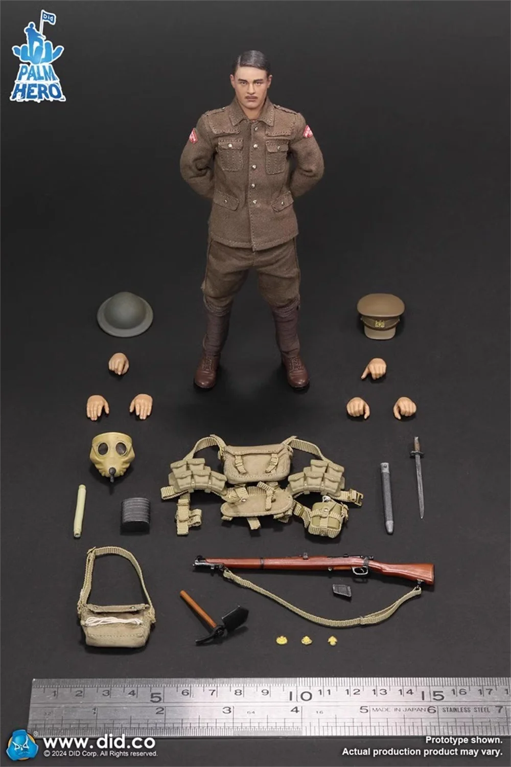 For Sale 1/12 DID XB80028 World One The British Soldier Doll