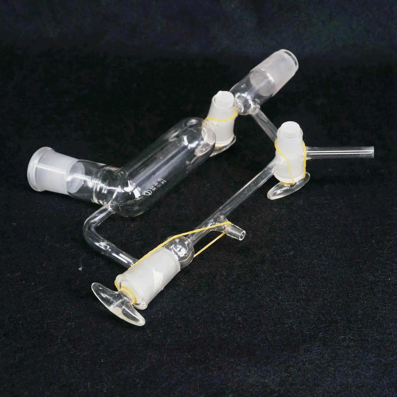 14/23 19/26 24/29 29/32 Female x Male Joint Borosilicate Glass Vacuum Distillation Receiver Lab Ware